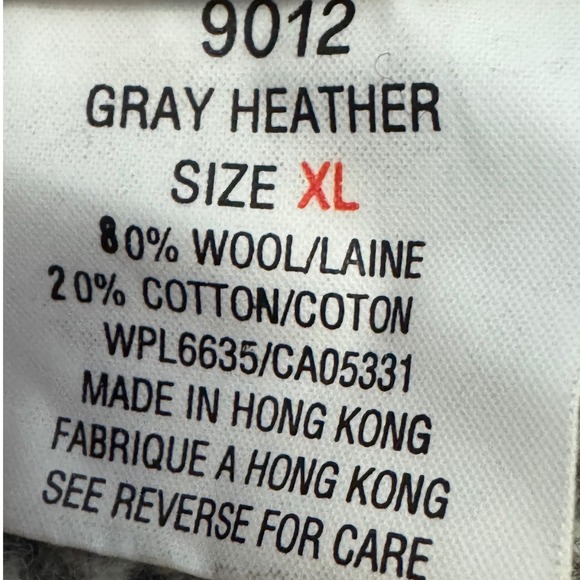 Woolrich Womens XL Gray Cable Knit Cardigan Sweater Rugged Outdoorwear - Picture 9 of 15